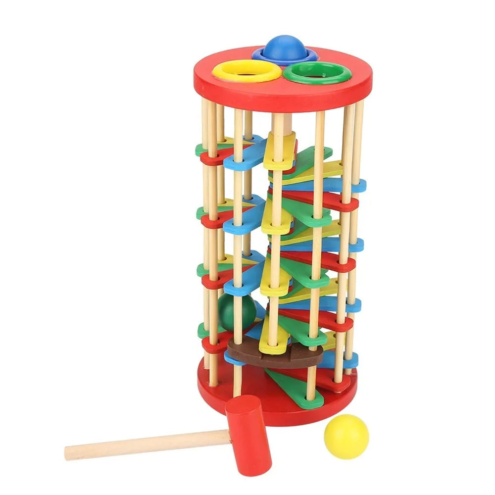 Educational Colorful Knock Ball Toy For Kids