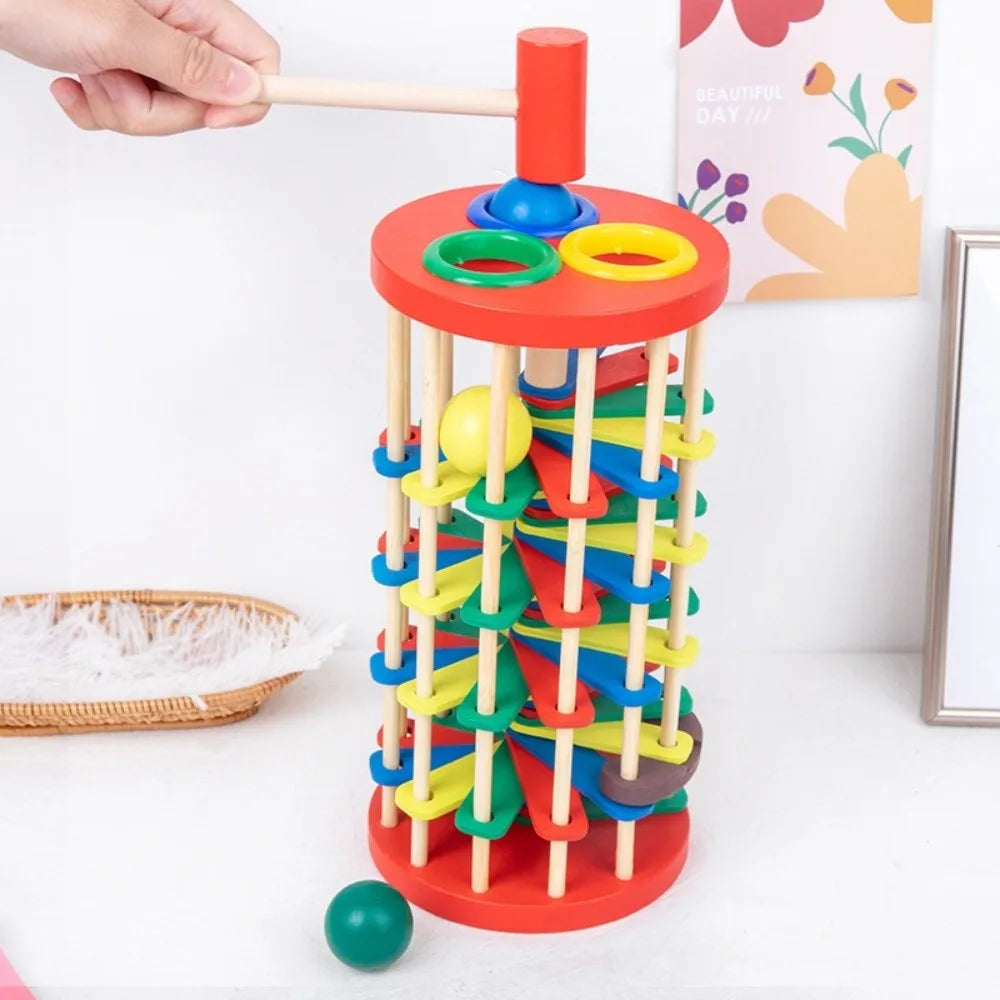 Educational Colorful Knock Ball Toy For Kids