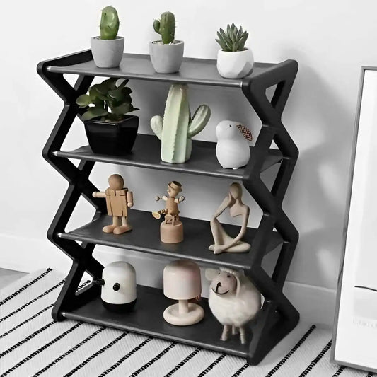 Hot 4-Tier X-Type Shoe Storage Rack