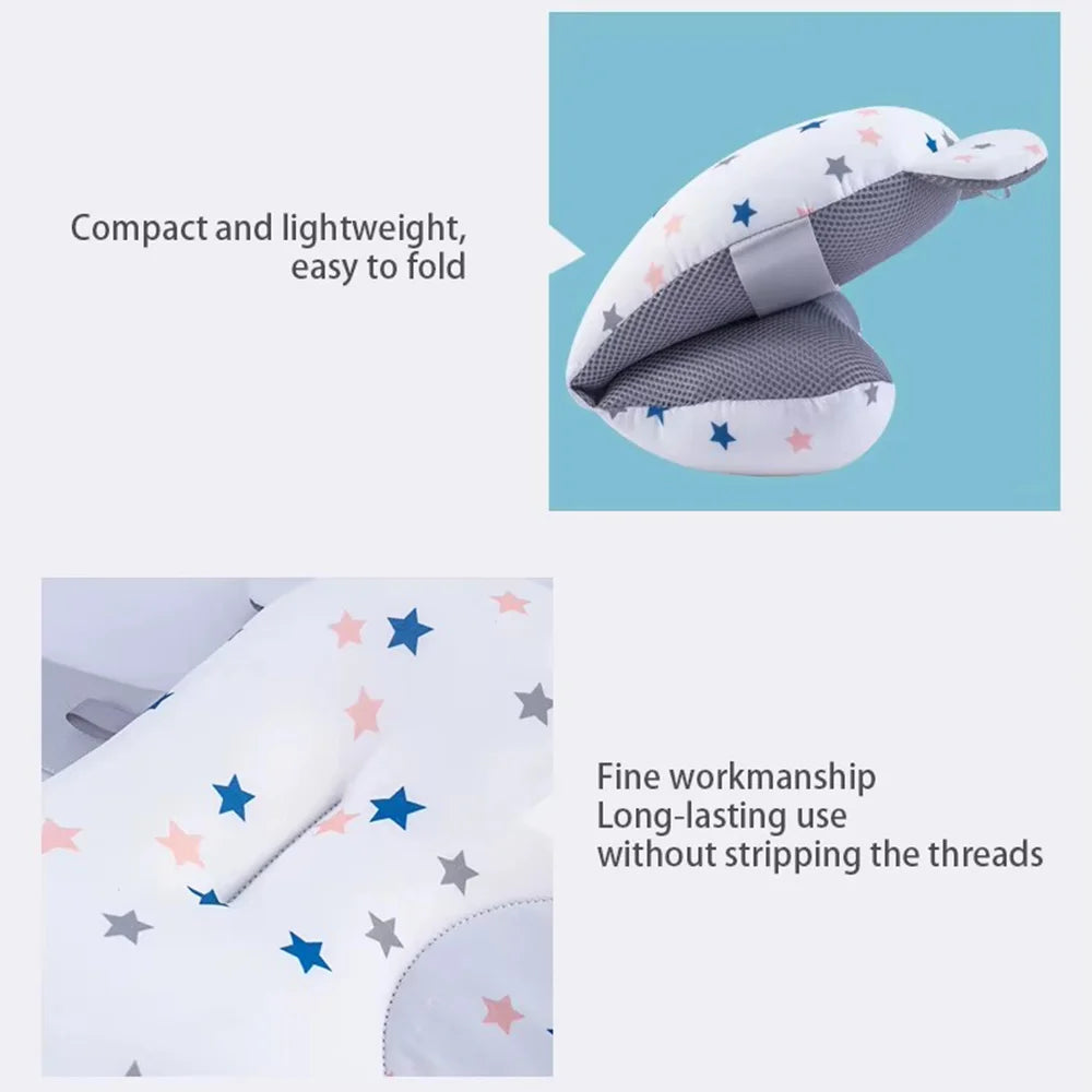 Baby Bathtub Pad Ajustable Bath Support Seat Newborn Bathing