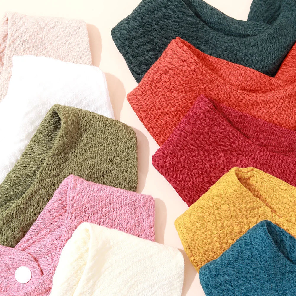 3pcs Baby Feeding Drool Bibs Saliva Towel