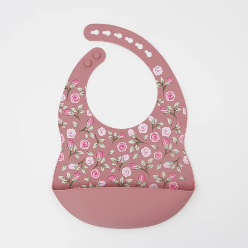 Customize Cartoon Animal Silicone Baby Bib