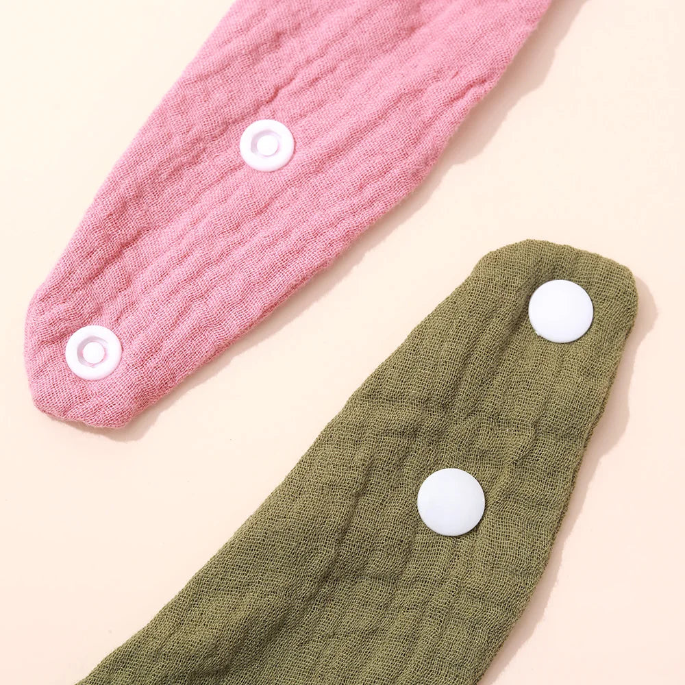 3pcs Baby Feeding Drool Bibs Saliva Towel