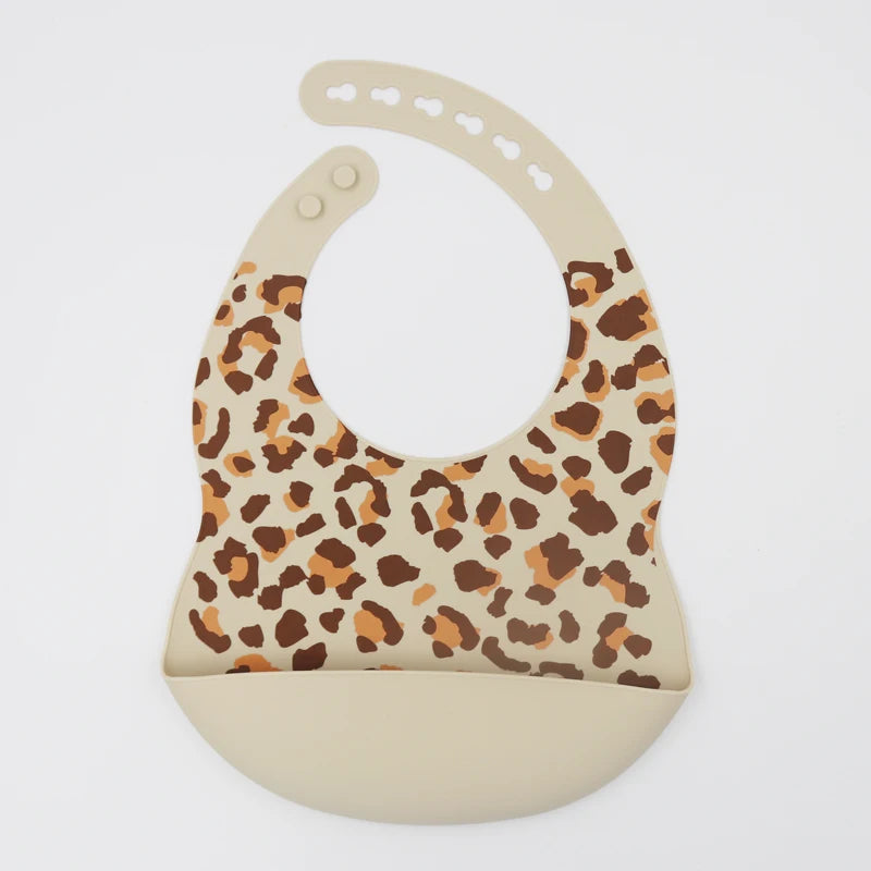 Customize Cartoon Animal Silicone Baby Bib