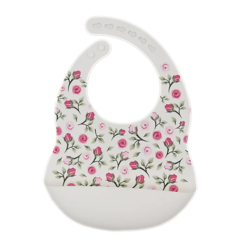 Customize Cartoon Animal Silicone Baby Bib