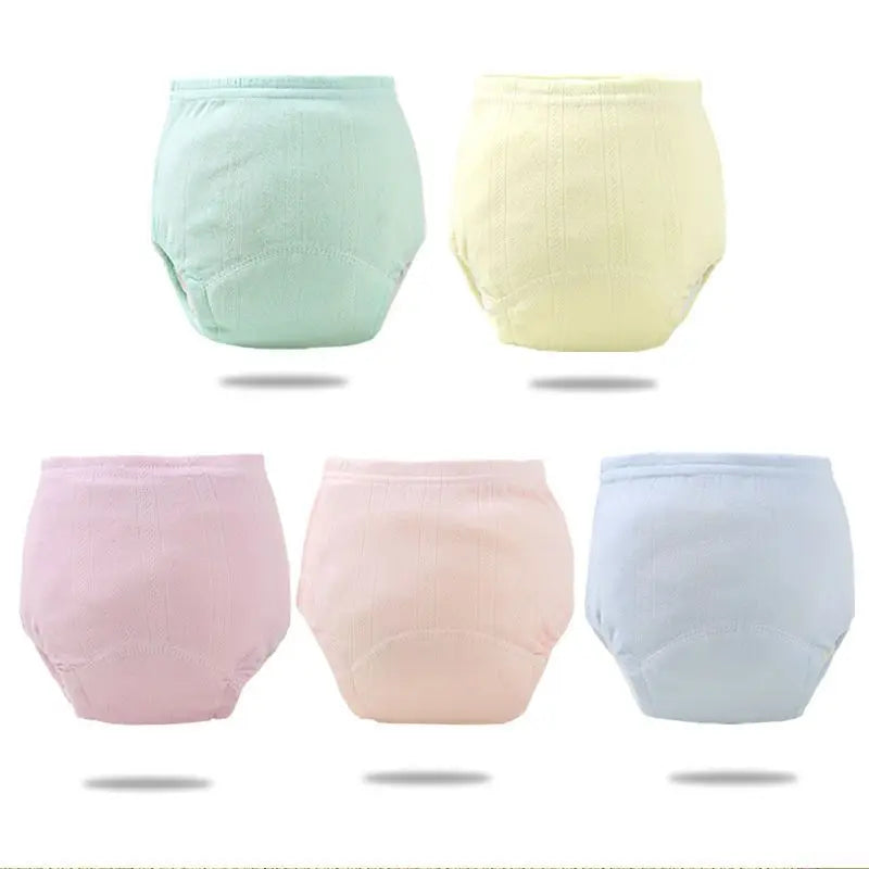Reusable Elinfant Ecological Baby Diaper Training Pants Waterproof Washable Cotton Cleanliness Learning Panties Breathable Cloth