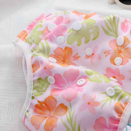 Elinfant 1 Pc Baby Swimming Diaper Mesh Cloth Inner Fabric Summer Reusable& Adjustable Baby Swimming Diaper&Baby Nappy